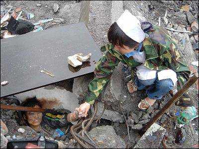 В Китае произошло мощное землетрясение