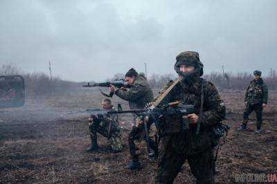 На луганском направлении произошло боевое столкновение сил АТО и боевиков