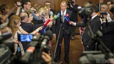 Министр иностранных дел Российской Федерации  С.Лавров оскорбил оператора Reuters