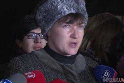 Савченко рассказала о встрече с главарями "ДНР/ЛНР". Видео