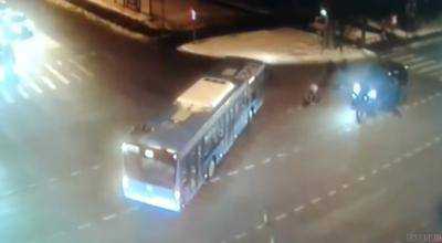 Скрывающийся в Москве украинский чиновник сбил семью. Видео