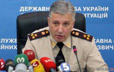 Председатель ГосЧС Н.Чечеткин отчитался П.Порошенко о контролируемой ситуации в областях несмотря на непогоду