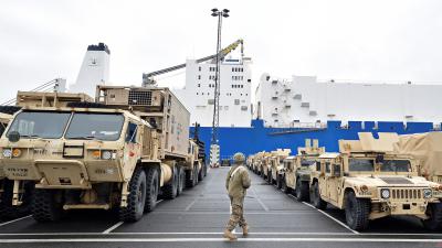 Гуда и для чего Америка привезла в Германию 900 вагонов военной техники