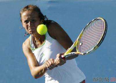 Л.Цуренко победила в первом круге теннисных соревнований в Хобарте