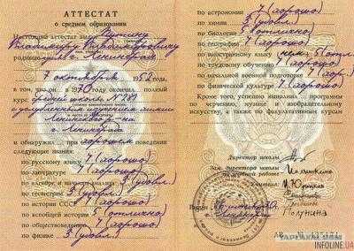 Слава Рабинович жестоко унизил Путина и показал его школьный атестат