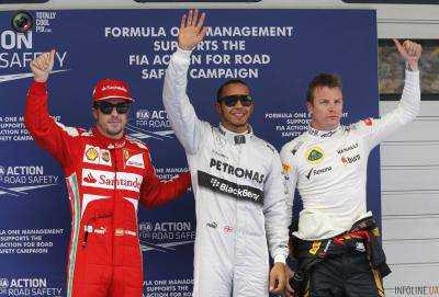 Л.Хэмилтон стал победителем квалификации Гран-При Китая в Формуле-1