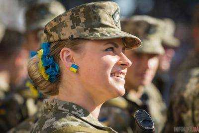 В Украине насчитывается более 20 тыс. женщин-военных