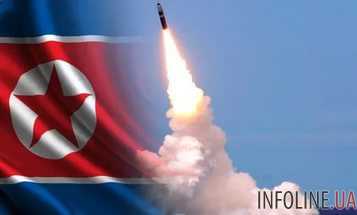 Корейская ракета взорвалась в воздухе
