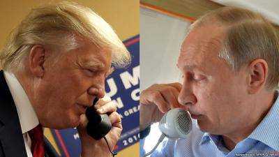 В Кремле заявили о "контуры понимания" после разговора В.Путина и Д.Трампа