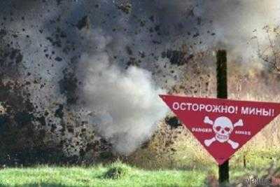 Российские военные подорвались на мине в зоне АТО