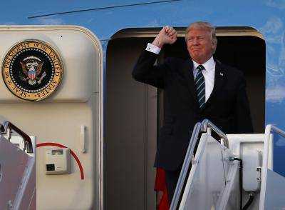 Президент США Д.Трамп начал первый зарубежный визит