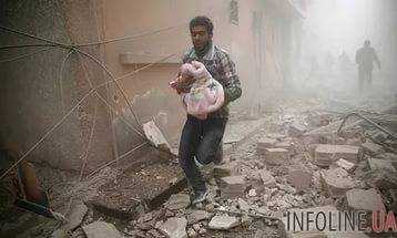 В сирийском городе Ракка от авиаудара погибли 43 мирных жителя