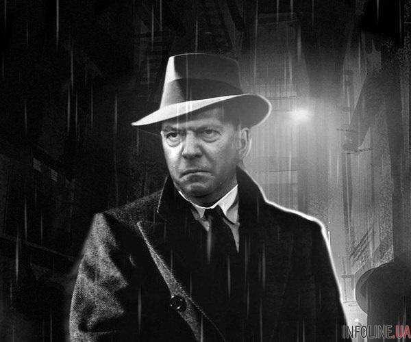 Насквозь промокшие Путин и Медведев стали мемом