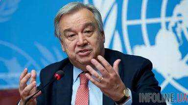 Генсек ООН выразил глубокое уважение к украинцам и пообещал делать все для установления мира