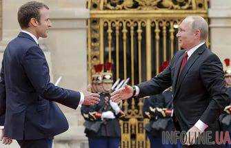С Путиным необходимо поддерживать связь по сложным вопросам, несмотря на разногласия-Макрон