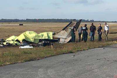 Никто не выжил: самолет рухнул сразу после взлета. Фото трагедии