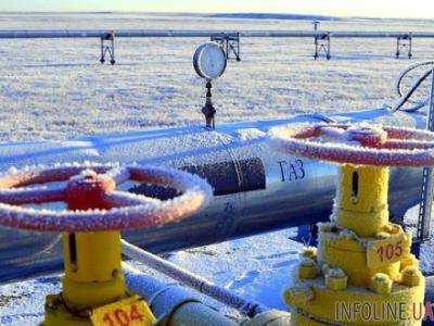Украина уменьшила запасы газа в ПХГ до 14,85 млрд кубов