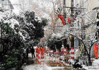Снегопады в Китае: из-за непогоды погибли 10 человек