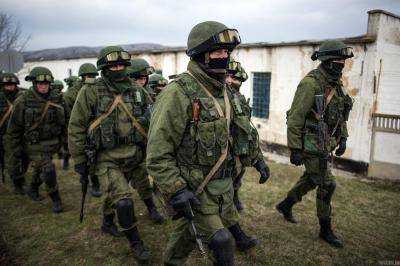 Российские оккупационные войска проводят противодиверсионные учения в Крыму