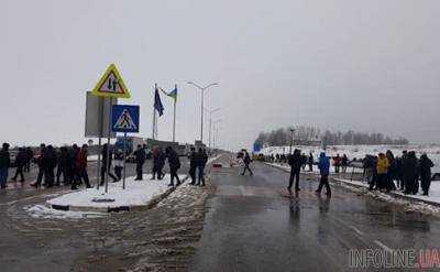 Во Львовской области завершились протестные акции вблизи пунктов пропуска на украинском-польской границе