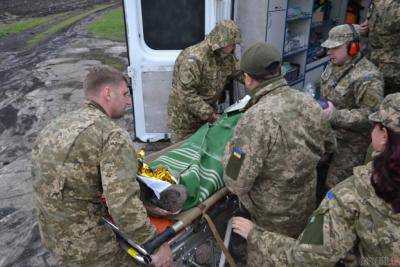 За прошедшие сутки в зоне АТО один военнослужащий ВСУ получил ранение, еще один - боевое травмирование