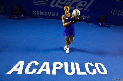 Цуренко второй раз подряд завоевала титул победительницы турнира в Акапулько