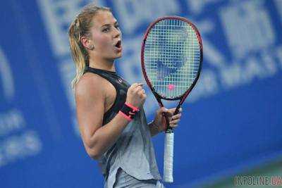 Украинская 15-летняя теннисистка Марта Костюк вышла в полуфинал теннисного турнира в Китае
