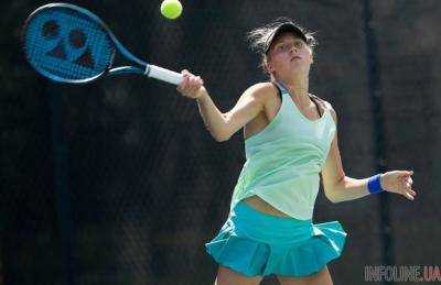 17-летняя украинская теннисистка Виктория Дема обыграла лидера посева и вышла в финал турнира в Хорватии