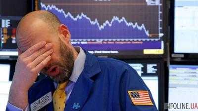 Американские фондовые индексы опять рухнули