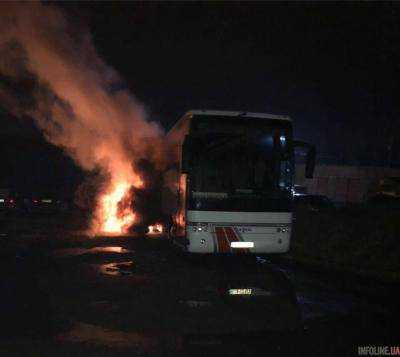 Поджог польского автобуса во Львове: исполнителей взяли под стражу