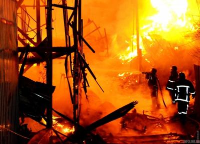 Масштабный пожар в Одессе: горит ресторана на набережной