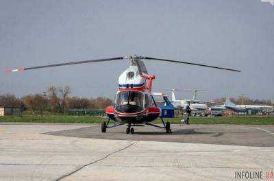 В Запорожье поднялся первый вертолёт украинского производства