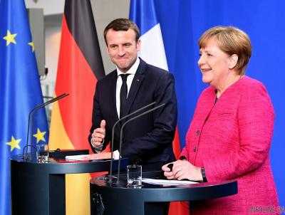 Меркель ожидает компромисс с Макроном по реформе ЕС к середине года