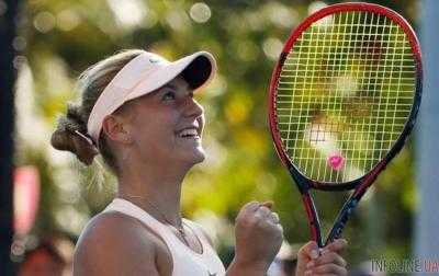 Юная 15-летняя теннисистка Марта Костюк стала претенденткой на звание "Прорыв месяца" от WTA