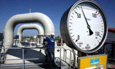 Объемы транзита российского газа по территории Украины уменьшились на 9%