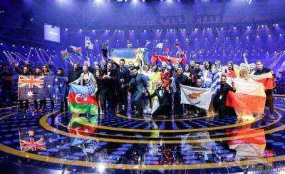Россия подняла флаги «ДНР» перед началом Евровидения в Лиссабоне и устроила сепаратистский парад