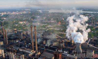 Индустриальный гигант: как выглядит завод «Днепрококс» с высоты