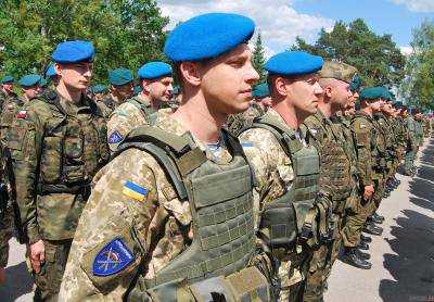 Украинские военные участвуют в учениях НАТО в Польше