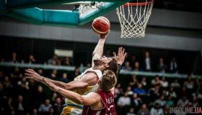 Баскетболисты Украины уступили в заключительной игре первого этапа отбора к ЧМ-2019