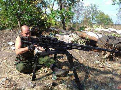 Боевики на Донбассе применили крупнокалиберные пулеметы