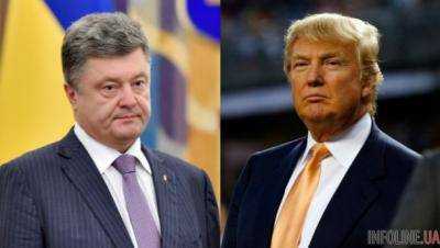 Трамп провел переговоры с Порошенко