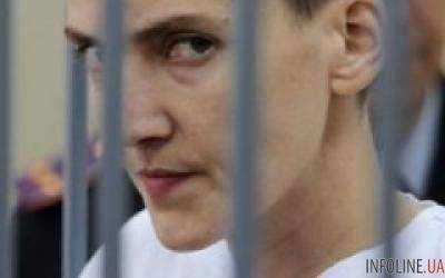 Защита Савченко просит суд изменить ей содержание под стражей на домашний арест