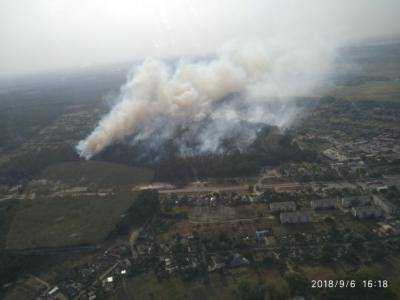 В Харьковской области пожар в лесу локализовали: тлеют отдельные очаги