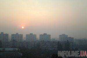 Киев окутала пелена загрязненного воздуха