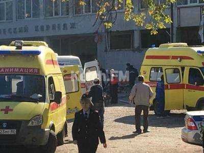 НАК сообщил о подрыве взрывного устройства в колледже в Керчи