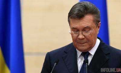 "Легитимный" Янукович не вышел на связь с судом