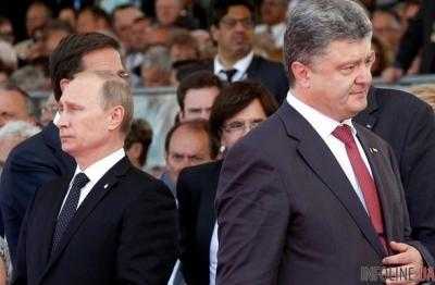 Путин рассказал, почему не отвечает на звонки Порошенко