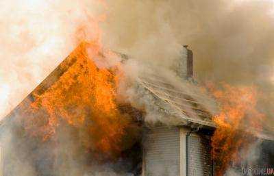 В Днепропетровской области во время пожара в жилом доме погибла женщина