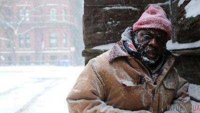 Вследствие мороза в США умирают бездомные и студенты
