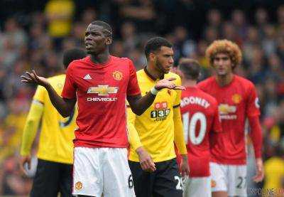 Дубль Погба принес "Манчестер Юнайтед" 15 победу в сезоне АПЛ